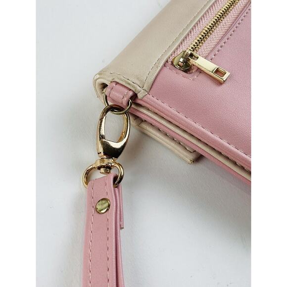 DAMSEL in DEFENSE PINK RFID Handbag Wallet Wristlet Clutch Pocket Book Protectio - Picture 6 of 11